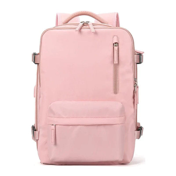 Sac à Dos Cabine Imperméable pour Ordinateur Portable - Style X-Tech | Nina Sac Rose