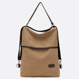 Sac à Dos Convertible en Sac d'Épaule | Nina Sac Camel