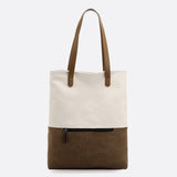 Sac à Dos Convertible en Toile | Nina Sac Blanc