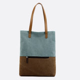 Sac à Dos Convertible en Toile | Nina Sac Turquoise