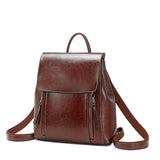 Sac à Dos de Luxe Fonctionnel - Voyager avec Style | Nina Sac Café