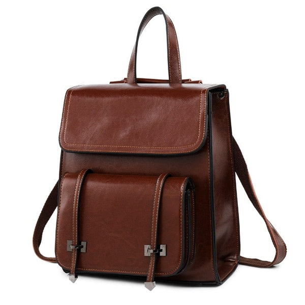 Sac à Dos de Voyage Compact et Léger - Tendance | Nina Sac Café