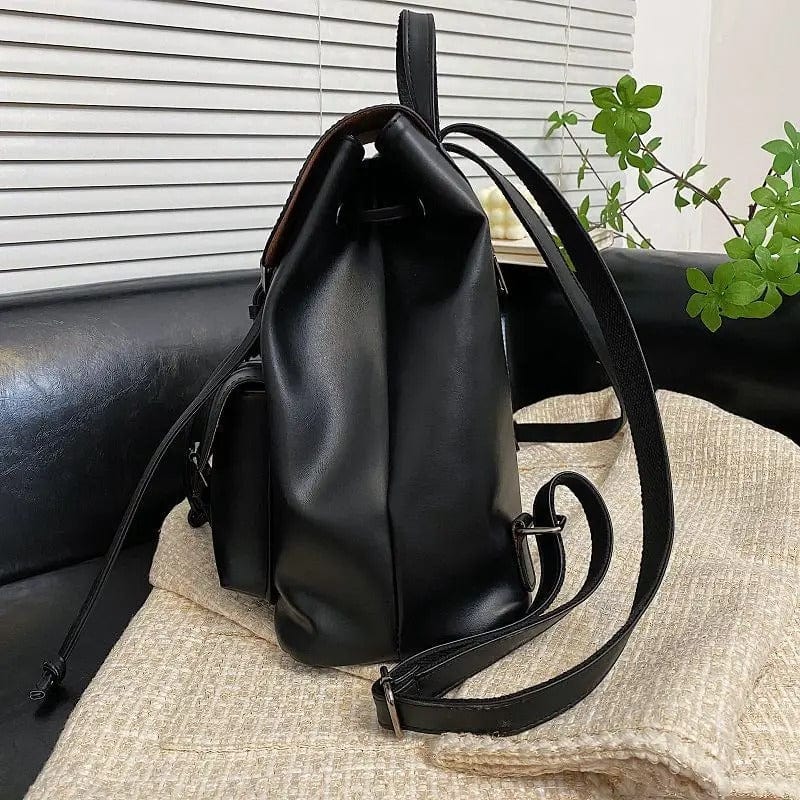 Sac à Dos en Cuir Rétro pour Femme | Nina Sac