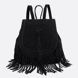 Sac à Dos en Daim Luxe | Nina Sac Noir