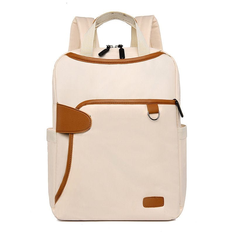 Sac à Dos Femme Modulable pour PC Portable | Nina Sac Blanc