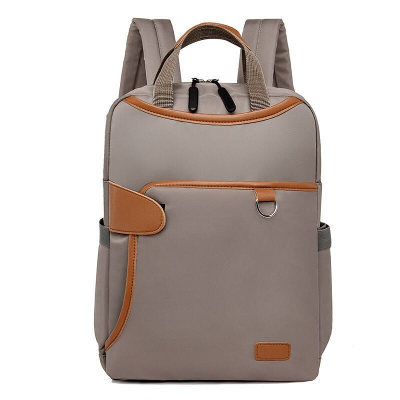 Sac à Dos Femme Modulable pour PC Portable | Nina Sac Gris