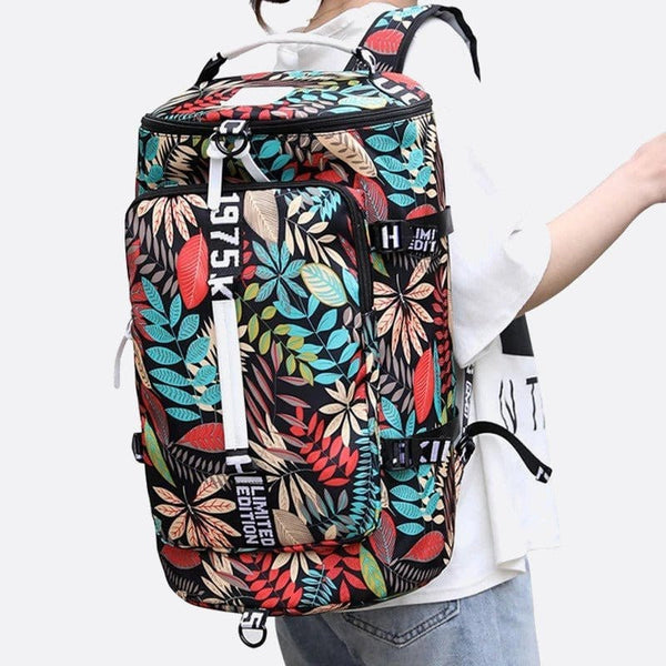 Sac à Dos Feuilles Sauvages | Nina Sac