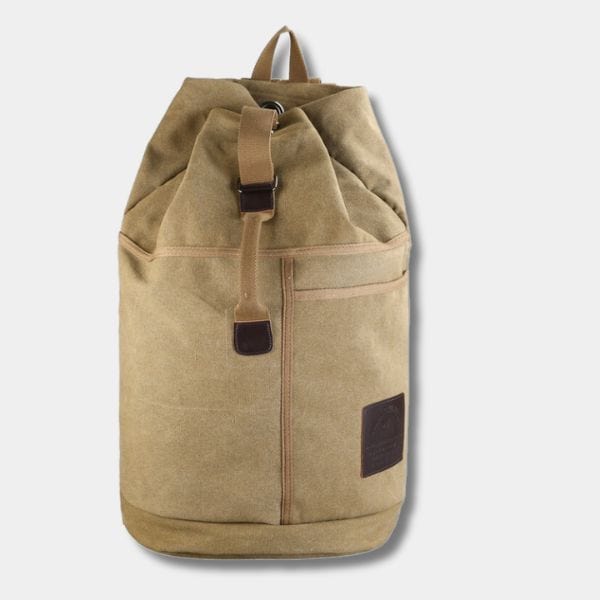 Sac à Dos Homme en Toile Khaki