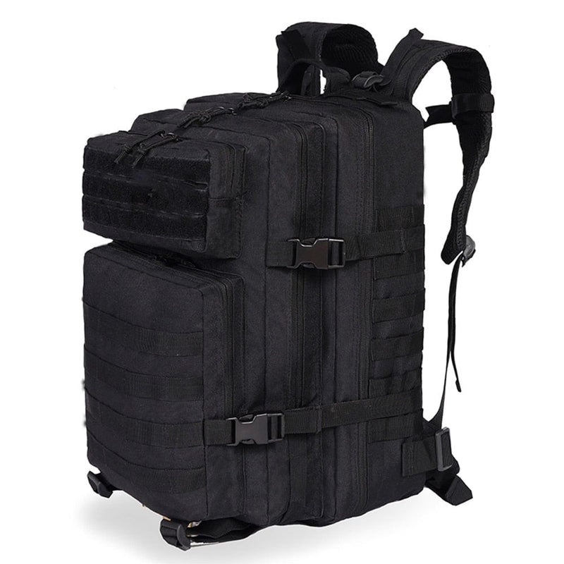 Sac à Dos Militaire de Voyage - Idéal pour la Randonnée | Nina Sac Noir