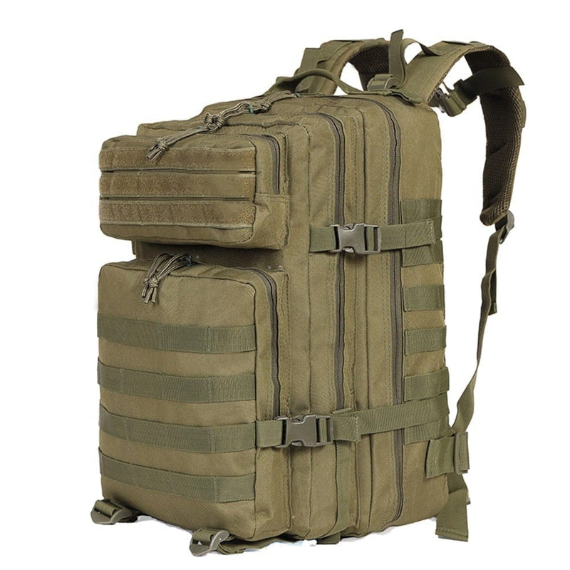 Sac à Dos Militaire de Voyage - Idéal pour la Randonnée | Nina Sac Vert militaire