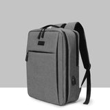 Sac à Dos Ordinateur de Voyage TechCharge | Nina Sac Gris foncé