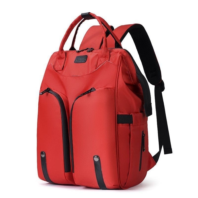 Sac à Dos Voyageur Polyvalent et Spacieux | Nina Sac Rouge