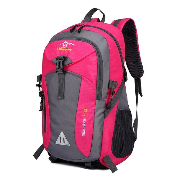 Sac à Dos Voyageur Waterproof pour Camping | Nina Sac Rose