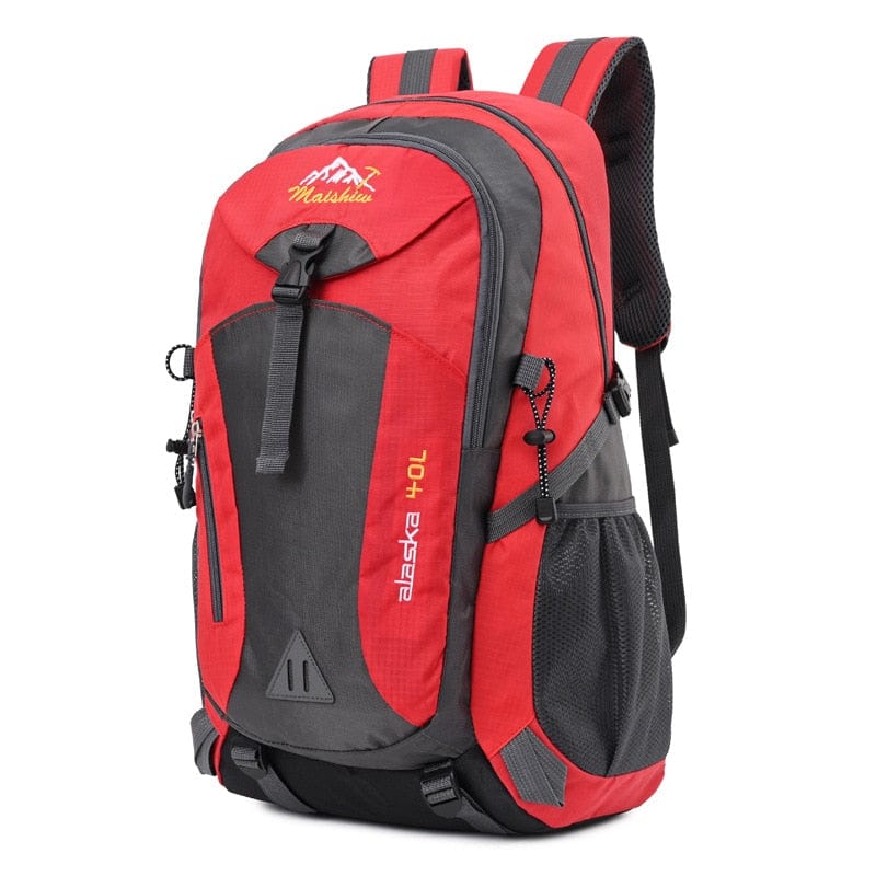 Sac à Dos Voyageur Waterproof pour Camping | Nina Sac Rouge