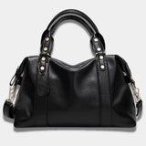 Sac à main bandoulière cuir Femme | Nina Sac Noir