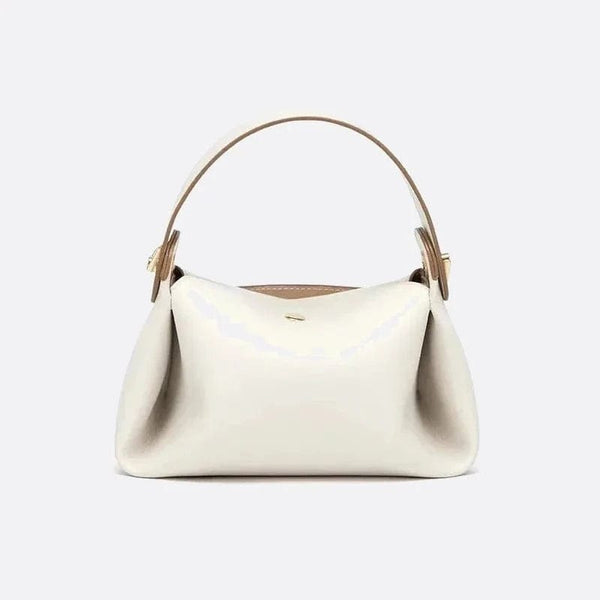 Sac à Main Blanc en Cuir Mini | Nina Sac