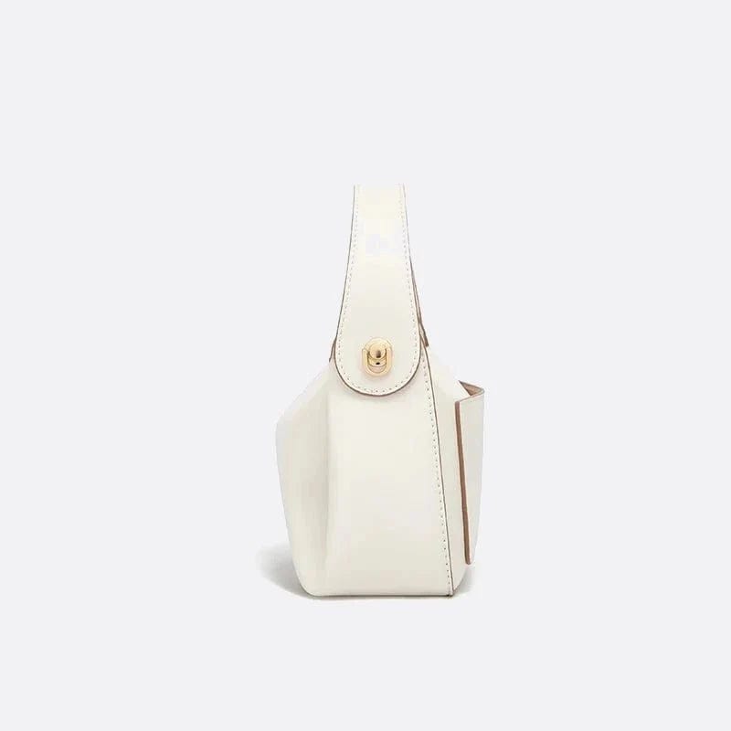 Sac à Main Blanc en Cuir Mini | Nina Sac