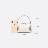 Sac à Main Blanc en Cuir Mini | Nina Sac