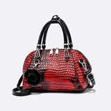 Sac à Main Croco Chic | Nina Sac Rouge