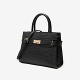 Sac à Main Croco Luxe en Cuir | Nina Sac