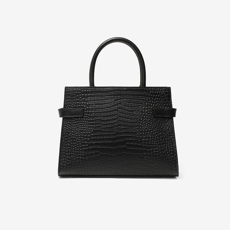 Sac à Main Croco Luxe en Cuir | Nina Sac