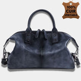 Sac à Main Cuir | Sac Mara Bleu