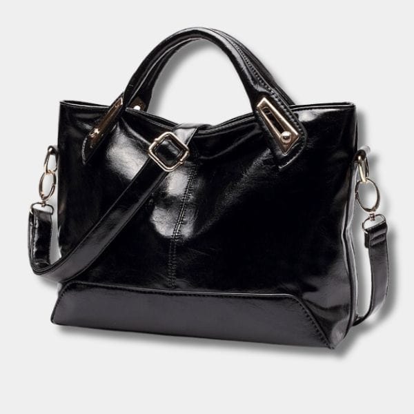 Sac à Main en Bandoulière Cuir PU | Sac Rafaëlla Noir