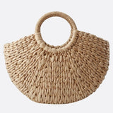 Sac à Main en Paille Beige - Style Naturel | Nina Sac