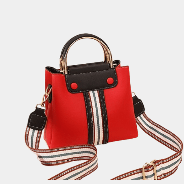 Sac à Main Femme | Sac Nola | Bandoulière Femme  rouge