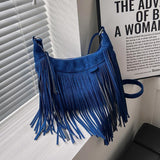 Sac à Main Femme Tendance en Cuir avec Bandoulière | Nina Sac Bleu