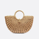 Sac à Main Panier en Corde Tressée - Corde Chic | Nina Sac Beige