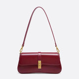 Sac à Main Rétro Chic | Nina Sac Bordeaux