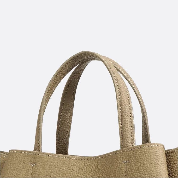 Sac à Main Seau en Cuir de Luxe | Nina Sac