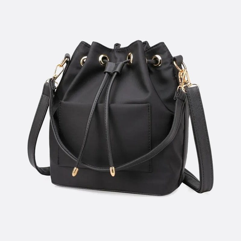 Sac à Main Seau Nylon Cordon | Nina Sac