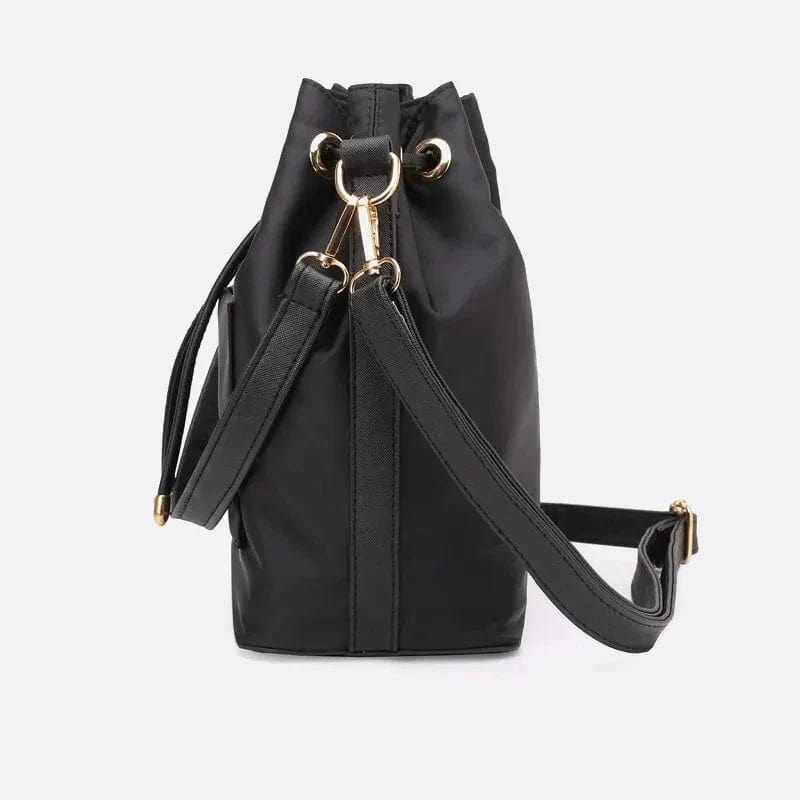 Sac à Main Seau Nylon Cordon | Nina Sac