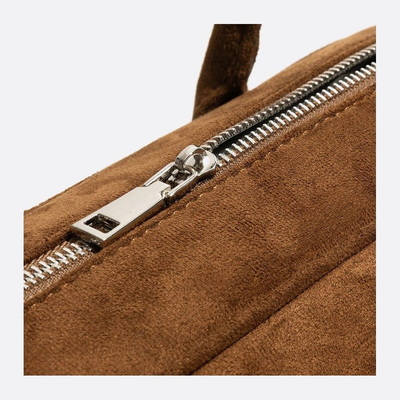 Sac baguette en daim: Luxe incarné | Nina Sac