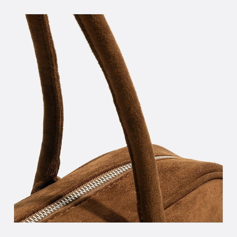 Sac baguette en daim: Luxe incarné | Nina Sac