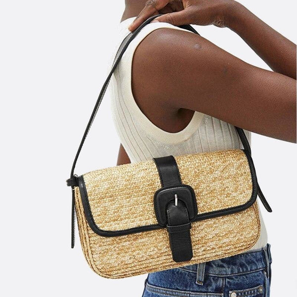 Sac Baguette PailleLux | Nina Sac