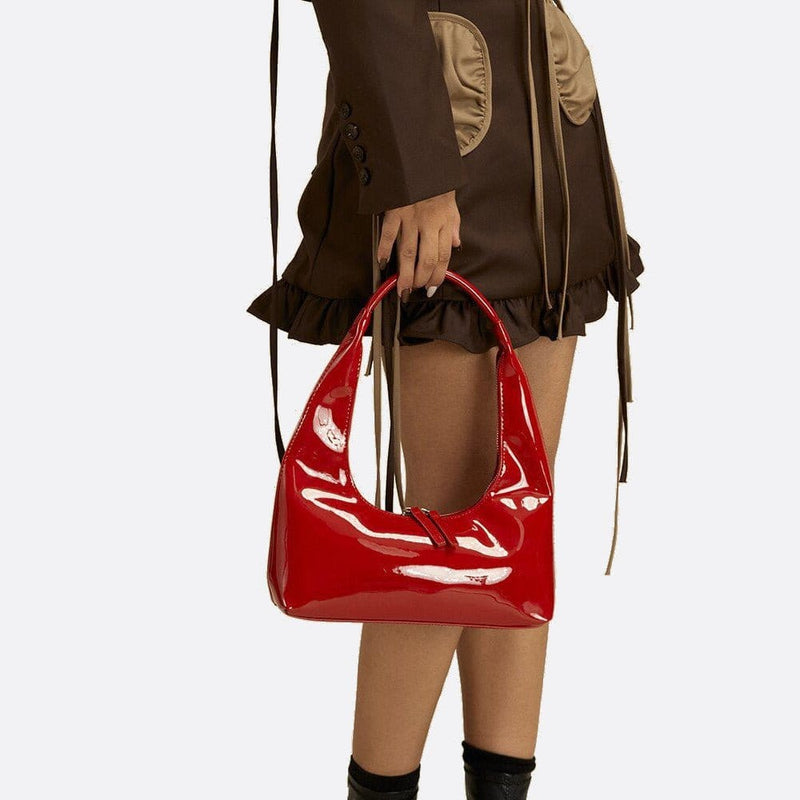 Sac Baguette Vernis Luxe | Nina Sac