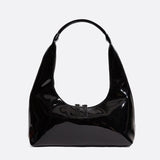 Sac Baguette Vernis Luxe | Nina Sac Noir