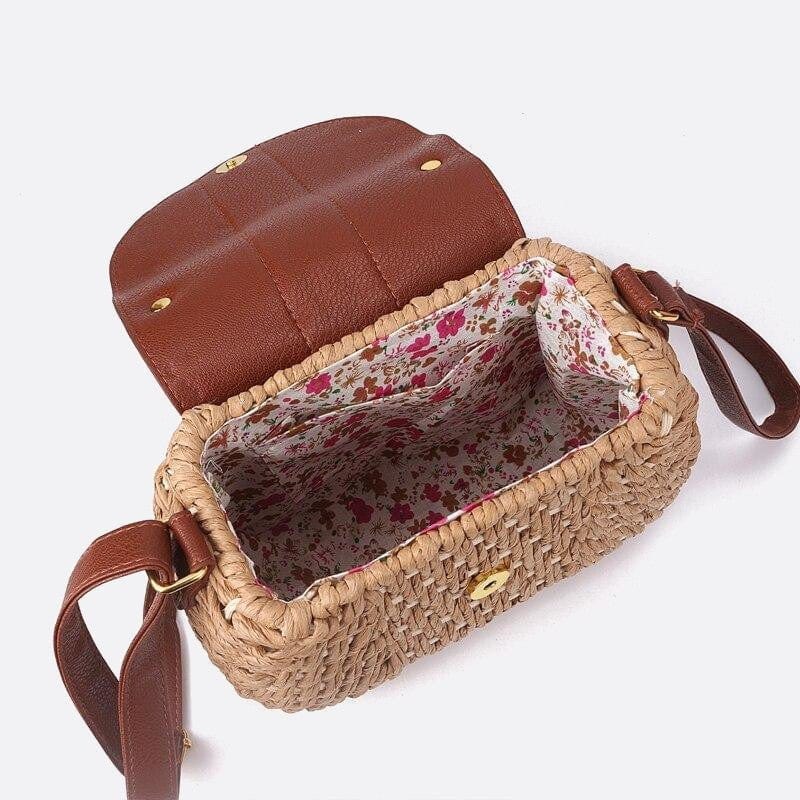 Sac Bandoulière Corde Tressée | Nina Sac