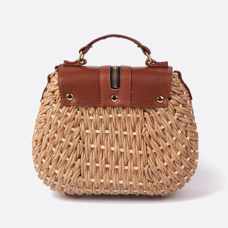 Sac Bandoulière Corde Tressée | Nina Sac