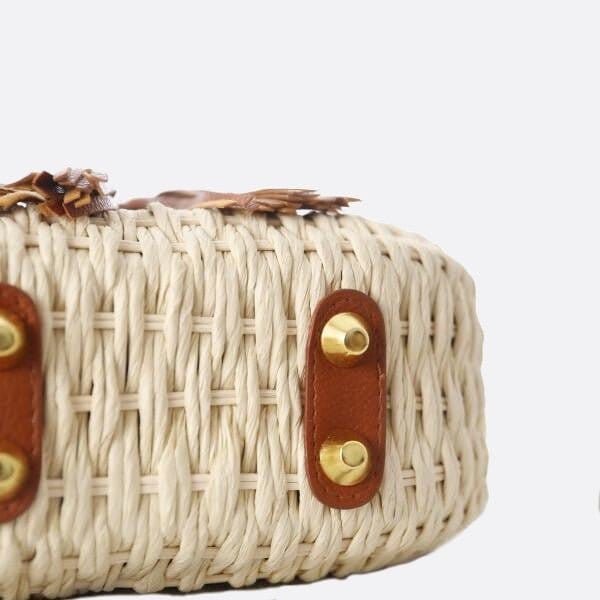 Sac Bandoulière Corde Tressée | Nina Sac