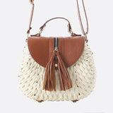 Sac Bandoulière Corde Tressée | Nina Sac Blanc
