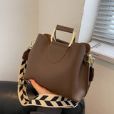 Sac Bandoulière de Luxe Chic - Tendance | Nina Sac Café