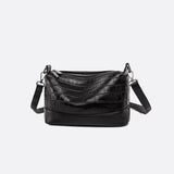 Sac bandoulière de style urbain multi poches | Nina Sac Noir