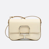 Sac bandoulière en cuir de qualité | Nina Sac Blanc ivoire