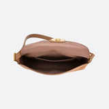 Sac bandoulière en cuir demi-lune | Nina Sac