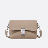 Sac bandoulière en cuir grainé | Nina Sac Beige