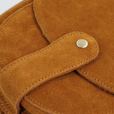 Sac Bandoulière en Daim Camel | Nina Sac